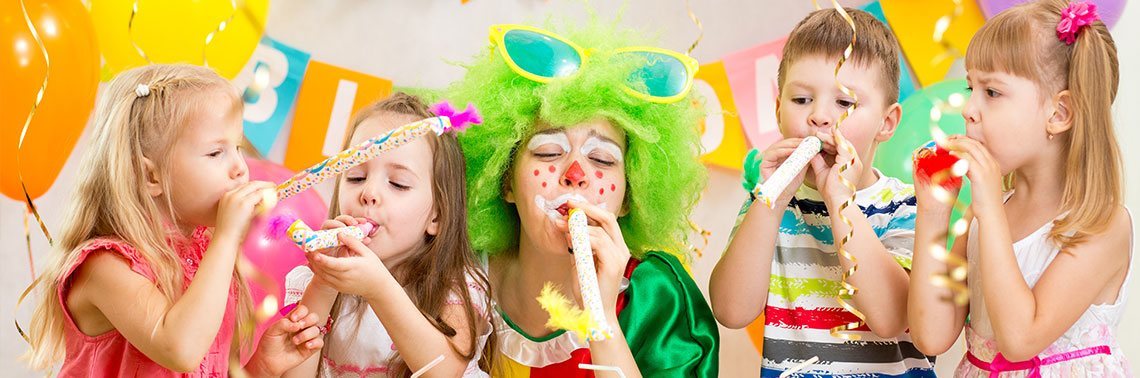 Coloring Party With Clowns Up To 3 Hours